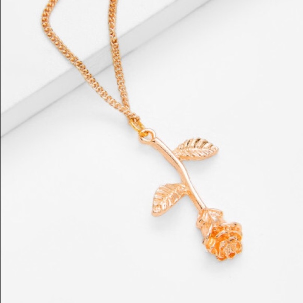 “Goldie” Rose Necklace
